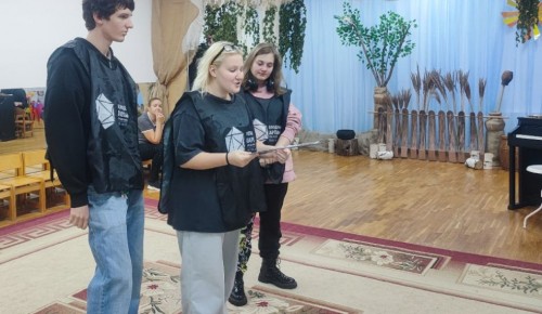 Молодые парламентарии Ясенева провели занятие по ПДД для дошкольников