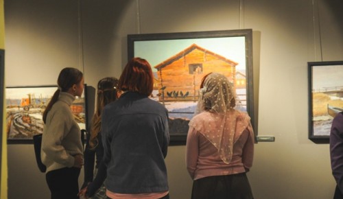 В Академии акварели и изящных искусств Сергея Андрияки открылась выставка «Летопись русской глубинки»