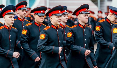 Кадетские классы школы №626 признаны одними из лучших в столице