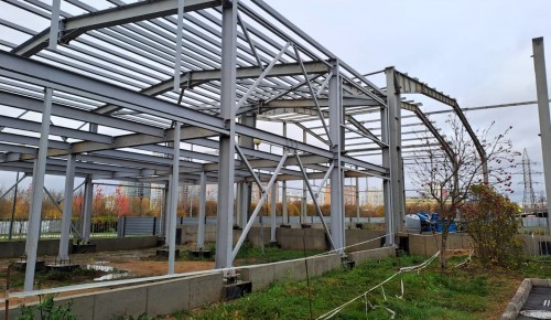 Строительство ФОКа в Южном Бутове вышло на новый этап