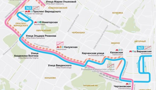 Со 2 ноября в районе Зюзино изменятся маршруты общественного транспорта