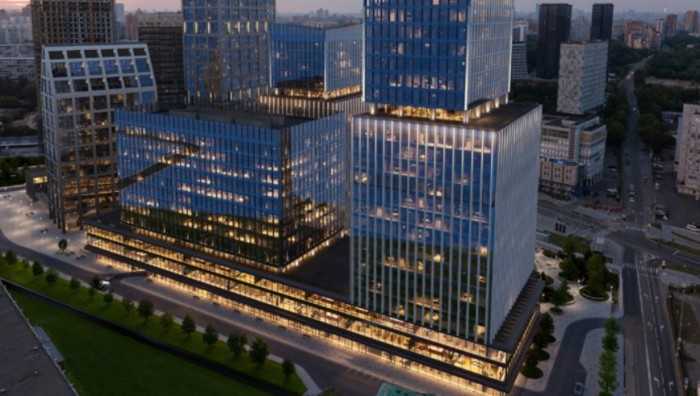 Согласована концепция архитектурной подсветки офисного квартала на Старокалужском шоссе