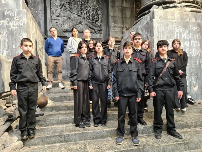 УВД по ЮЗАО столицы организовало для школьников экскурсию в музей Победы на Поклонной горе