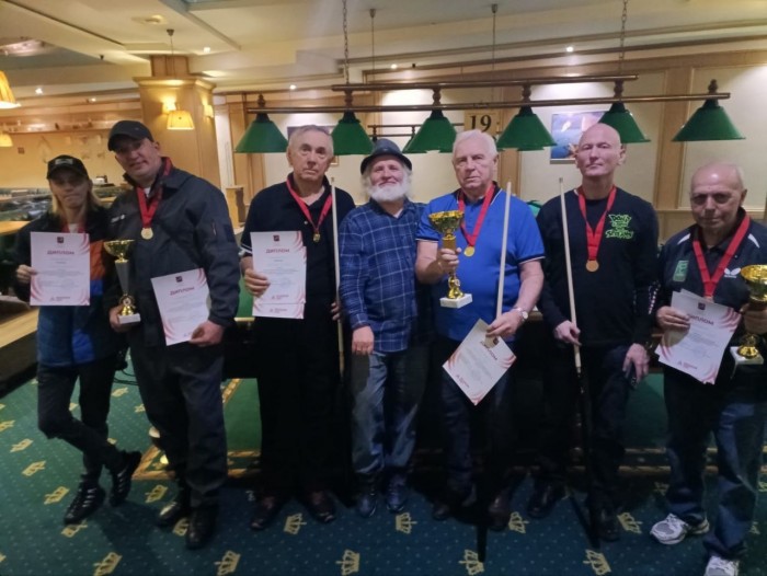 Спортсмены из Северного Бутово стали победителями окружных соревнований по бильярду среди лиц с ОВЗ