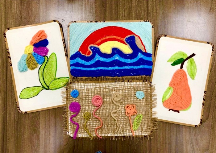 В реабилитационном центре «Бутово» прошел терапевтический мастер-класс по ниткографии