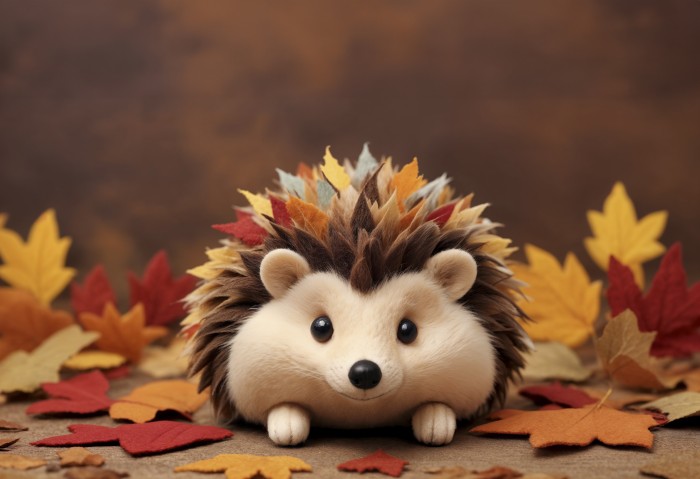 В библиотеке № 177 пройдет мастер-класс «Ёжик у костра» для детей