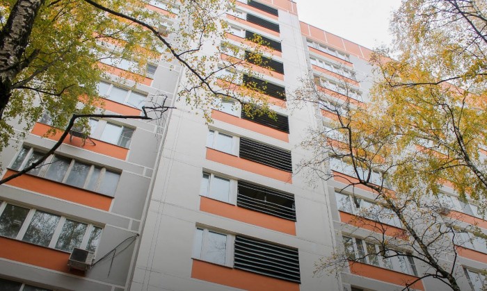 В Теплом Стане завершается капитальный ремонт дома 1974 года постройки