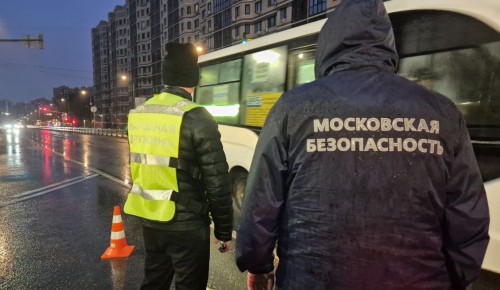 Совместный рейд полиции и «Московской безопасности» в ТиНАО выявил более 500 правонарушений