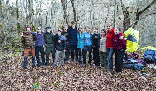 Ученик школы №1514 прошел горные испытания для поездки в Африку