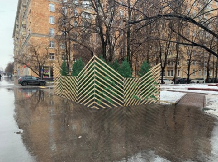 В Гагаринском районе на торги выставлено право на размещение елочного базара