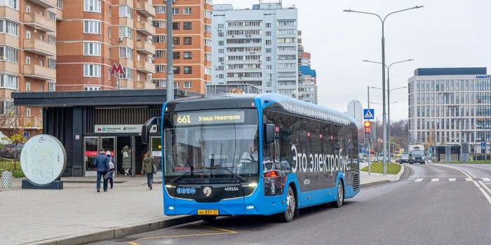 В ЮЗАО заработали два новых электробусных маршрута
