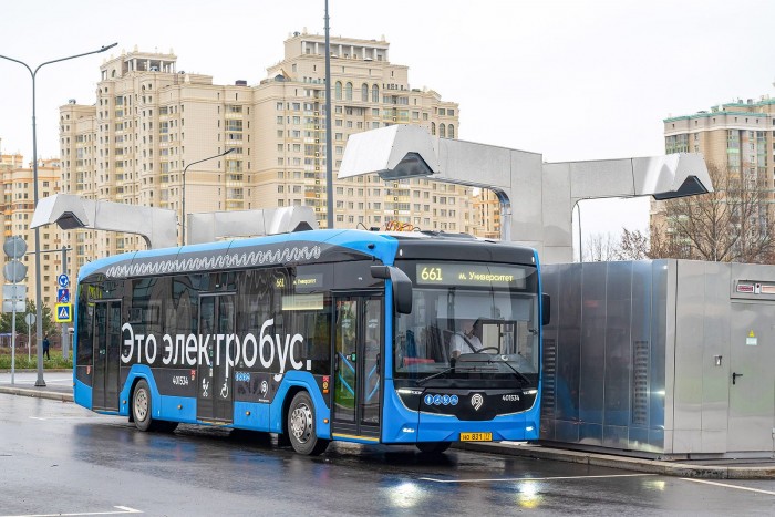 Маршрут №661, проходящий через Обручевский район, стал электробусным
