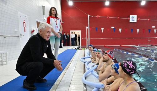 Сергей Собянин открыл новый спортивный комплекс на юге Москвы