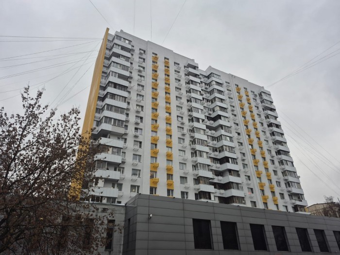 На Керченской улице завершился ремонт фасада многоэтажного дома