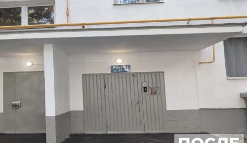 В жилых домах Конькова в этом году отремонтировали 182 подъезда