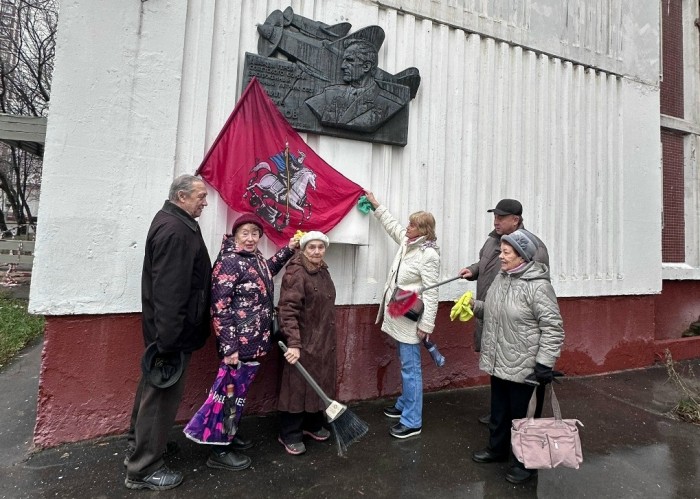 В Ломоносовском районе провели мемориально-патронатную акцию