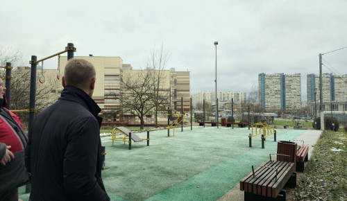 В районе Ясенево состоялся плановый обход дворовых территорий