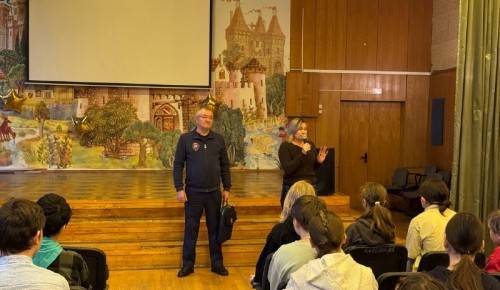 В школе №7 для учеников 6-7 классов провели просветительскую лекцию