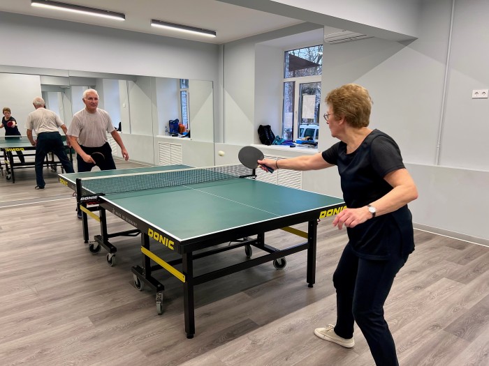 В СП «Академический» центра «Атлант» открылись секции настольного тенниса для всех возрастов