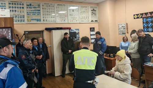 Госавтоинспекторы УВД по ЮЗАО встретились с водителями автобусного парка ГУП «Мосгортранс»