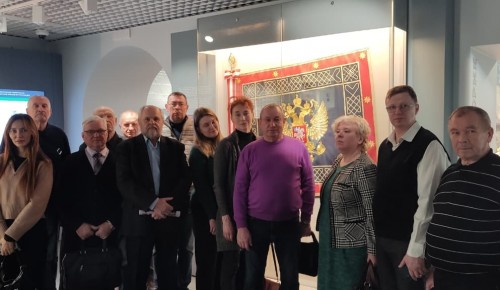 Ветераны и полицейские УВД по ЮЗАО столицы посетили Постоянно действующую экспозицию истории ОВД Москвы