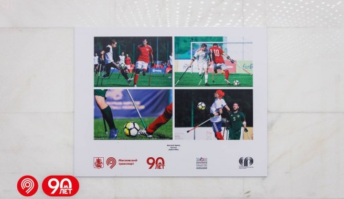 На эскалаторной галерее станции метро «Воробьевы горы» открыли фотовыставку «Без барьеров»