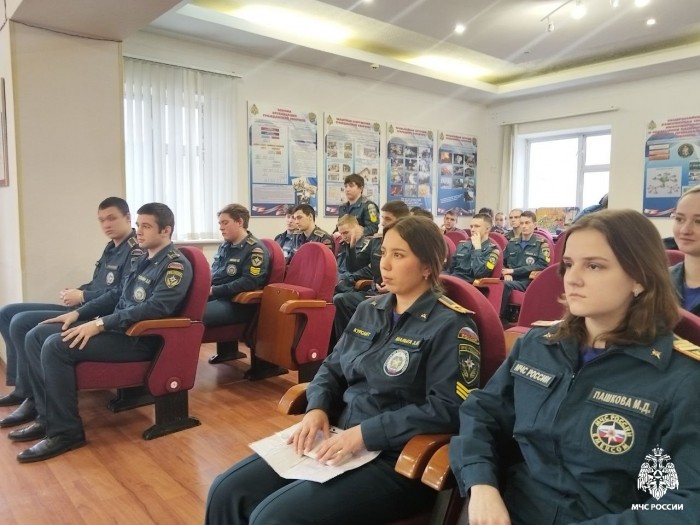 В Управлении МЧС по ЮЗАО ГУ МЧС России по городу Москве прошла производственная практика курсантов