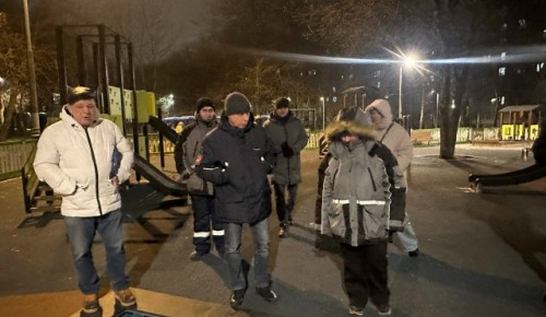 В Теплом Стане прошел обход территории