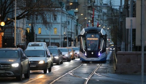 Более 1,8 млн поездок совершено на трамвайном диаметре за месяц — мэр Москвы