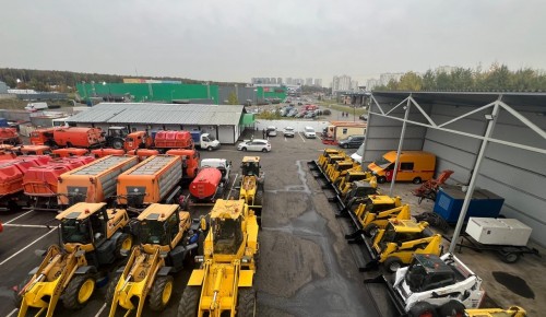 «Жилищник района Южное Бутово» подготовил всю технику к зиме