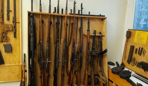 В школе №1101 открылся музей боевой славы Российской армии