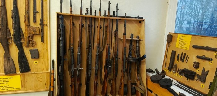 В школе №1101 открылся музей боевой славы Российской армии