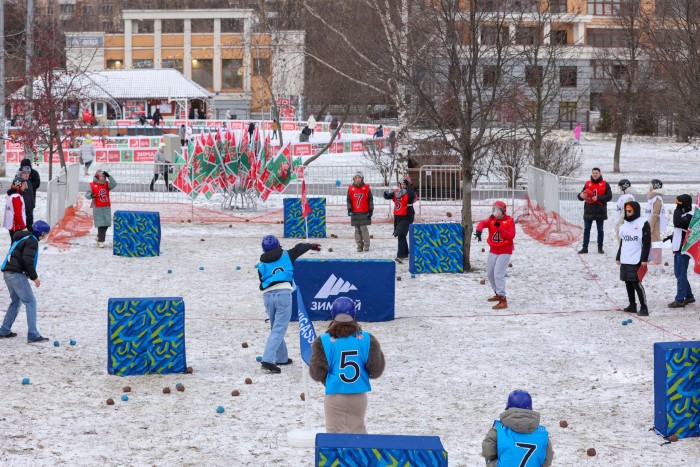 Команда Теплого Стана заняла третье место на турнире по юкигассен