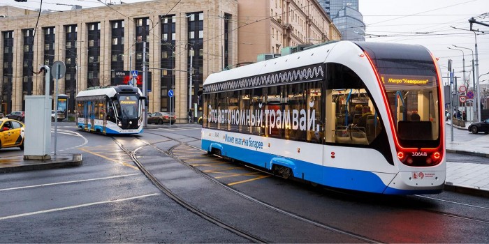 Более 1,8 млн поездок совершено на трамвайном диаметре за месяц — Мэр Москвы