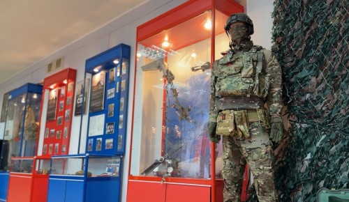 В школе №1103 открылся музей, посвященный специальной военной операции