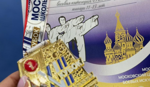 Ученик школы №1368 стал чемпионом России по тхэквондо