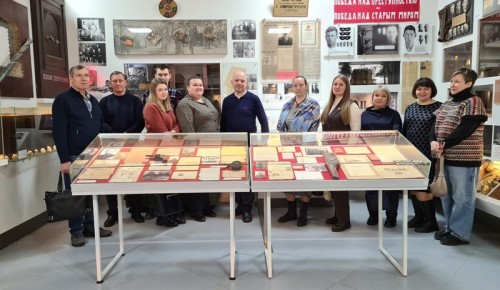 Сотрудники и ветераны УВД по ЮЗАО столицы посетили музей истории МУРа