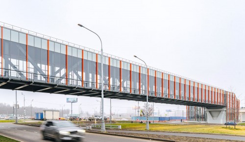 Около станции «Корниловская» создали развитую пешеходную систему — Собянин