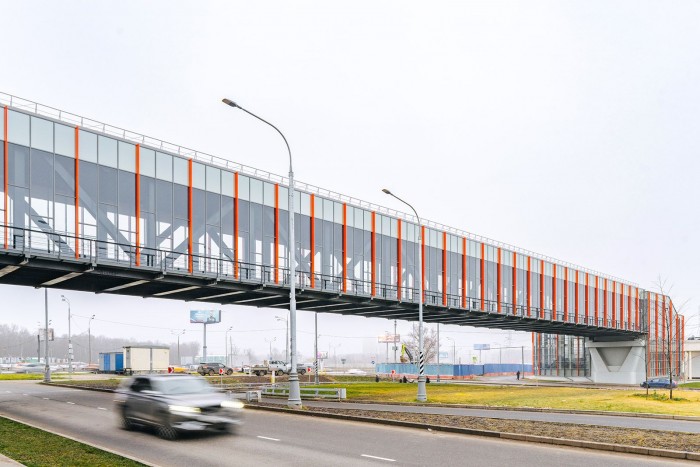 Около станции «Корниловская» создали развитую пешеходную систему — Собянин