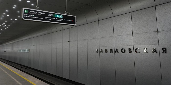 Пассажиры метро могут поучаствовать в опросе о дизайне указателей на станции «Вавиловская»