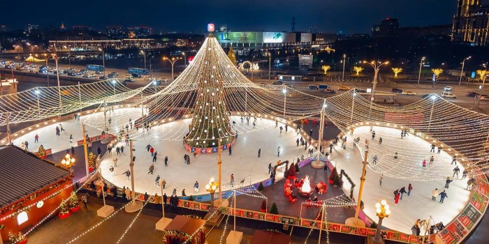 Жители ЮЗАО могут оценить фестивальный каток Теплого Стана в проекте «Активный гражданин»
