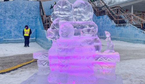 В парке «Надежда» 29 декабря пройдет фестиваль ледяных фигур