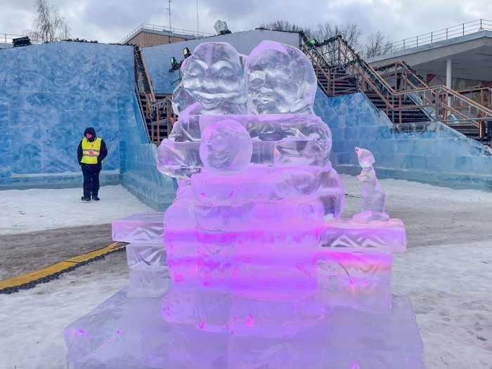 В парке «Надежда» 29 декабря пройдет фестиваль ледяных фигур