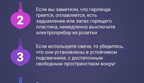 Специалисты рассказали о правилах пожарной безопасности в новогодние праздники
