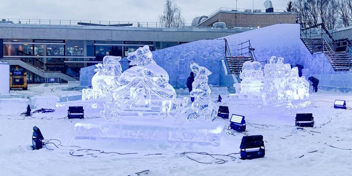 Фестиваль ледяных скульптур откроется в парке «Надежда» 29 декабря