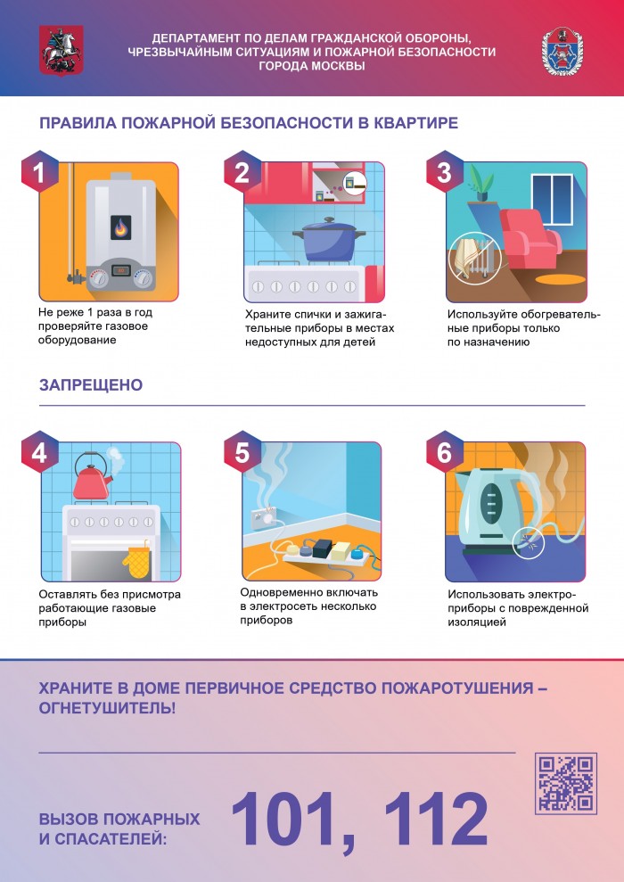 Не забывайте про правила пожарной безопасности