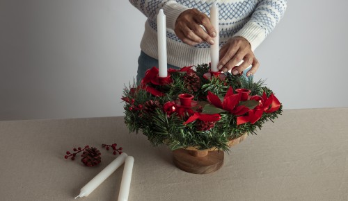 В культурном центре «Лира» детей научат создавать зимние флористические композиции