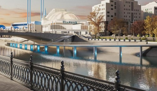 Собянин: Началось строительство пешеходного моста на Болотной набережной