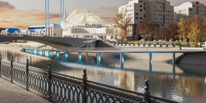 Собянин объявил о начале строительства пешеходного моста на Болотной набережной