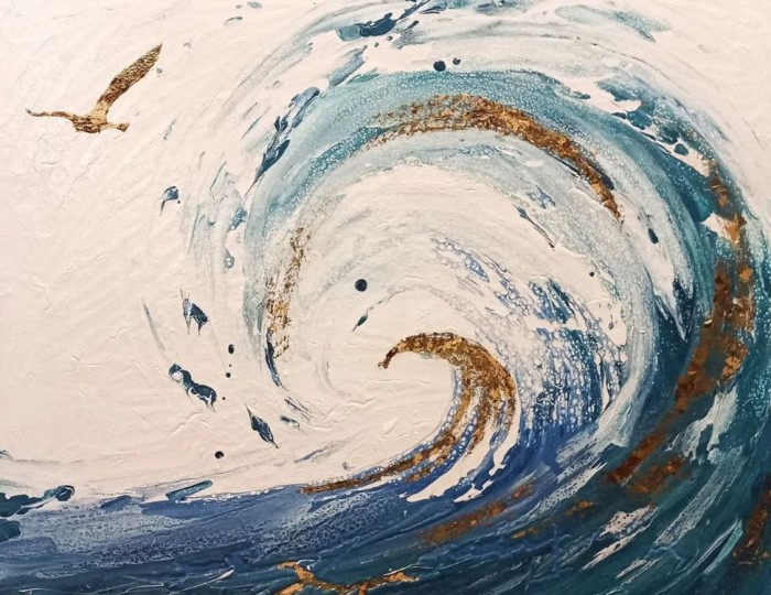 В культурном центре «Вдохновение» открылась выставка «Мысли после…»